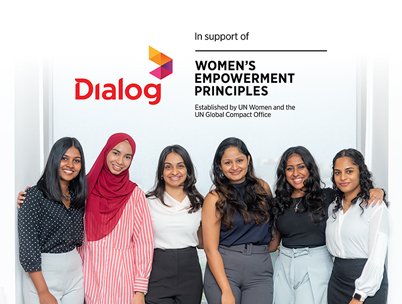 Dialog Becomes a Signatory of UN Women’s Empowerment Principles, Reinforcing Gender Equality Commitment