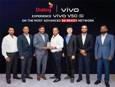 Dialog Partners with vivo to Introduce the vivo V50 with 5G in Sri Lanka