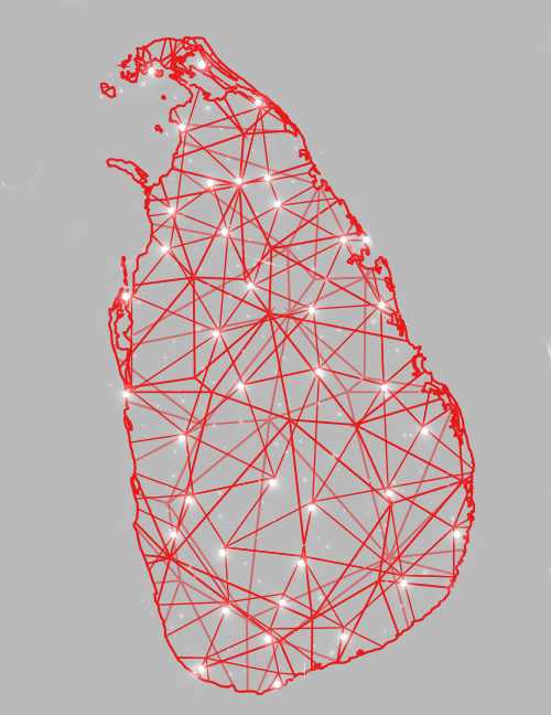 sri lanka coverage map for tourist sim 4g 5g map
